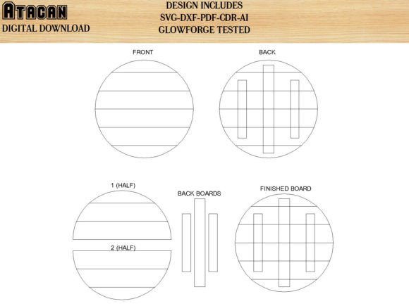 Download Wood Laser Cut Frames Svg for Glowforge - Wood laser cut Collection