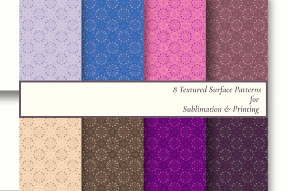 Download 8 Ornate Vintage Seamless Texture Tiles - Seamless texture Collection