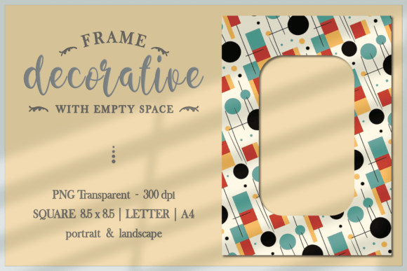 Download Geometric Abstract - FRAME PNG - Geometric abstract Collection