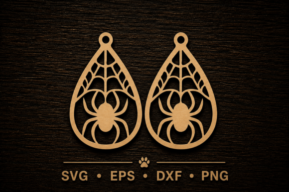 Download Halloween Earrings Wood Laser Cut Files - Wood laser cut Collection